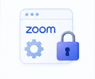 Настройки чужого Zoom закрыты для бота